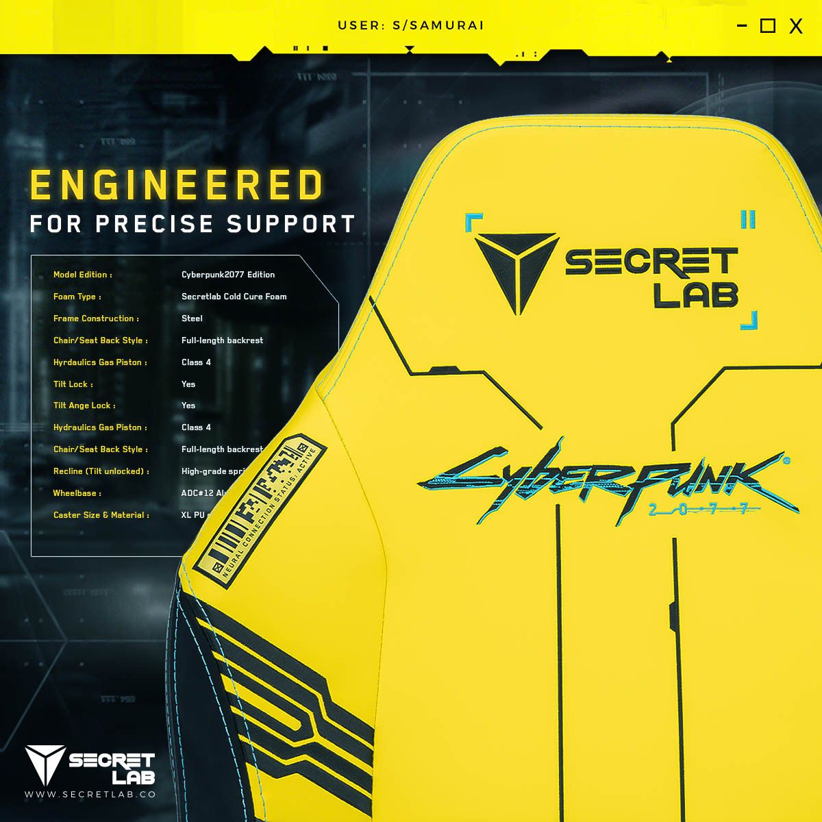 Secretlab Cyberpunk Edition