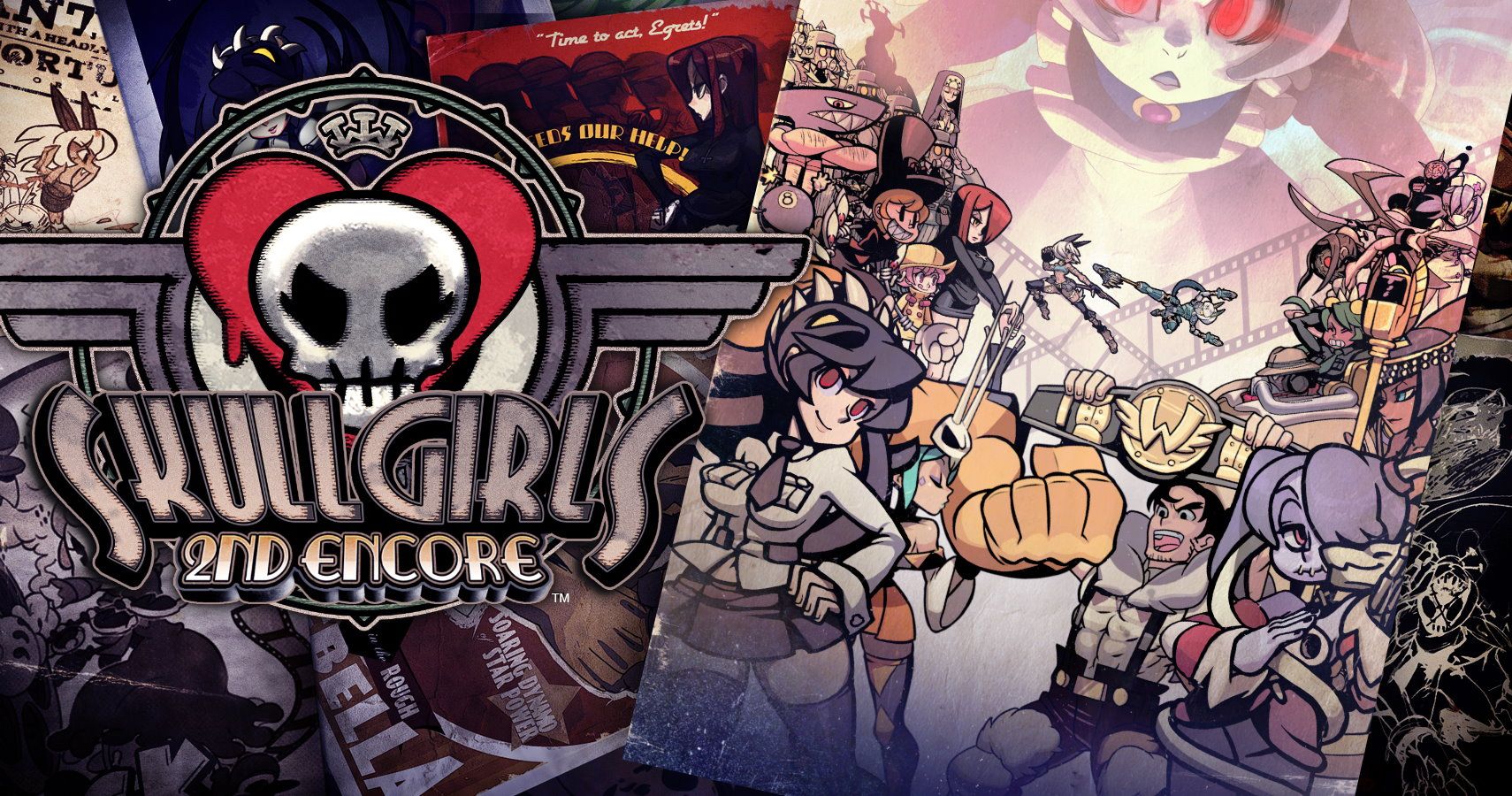 Skullgirls 2nd Encore Art