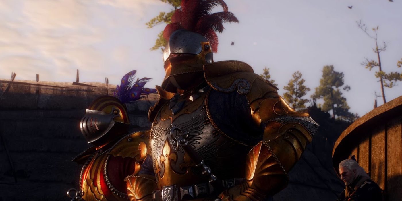 Witcher 3 Blood and Wine Toussaint Knights and Geralt