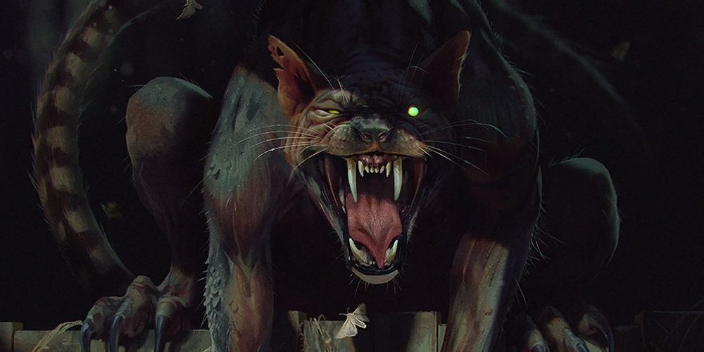 Witcher 3 Werecat gwent ccard