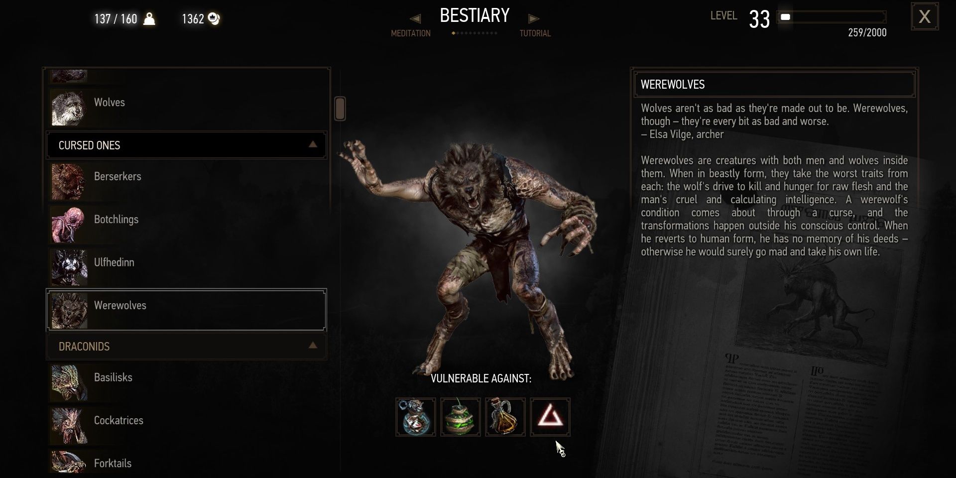 Witcher 3 Werewolf