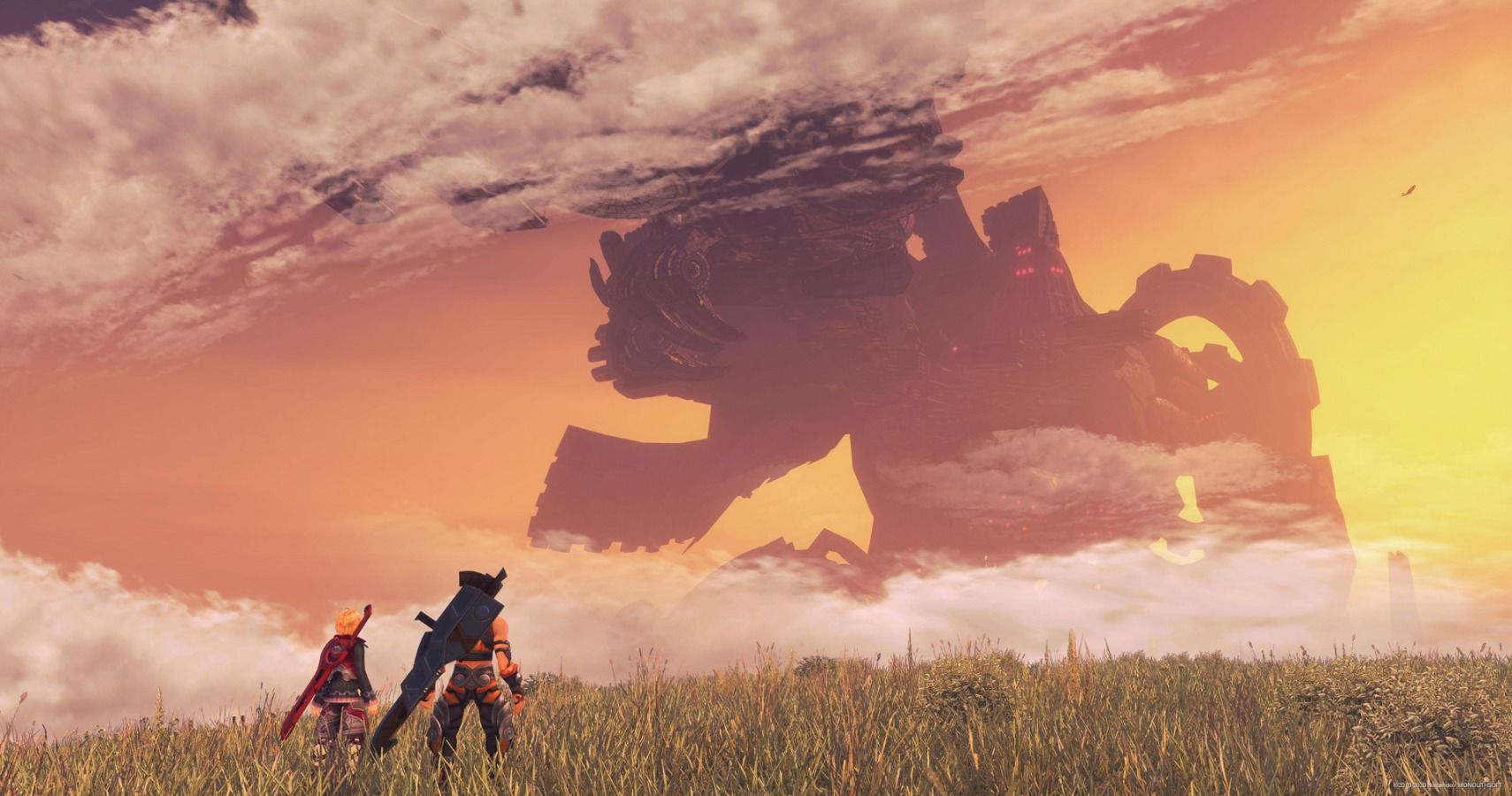 Xenoblade Chronicles Shulk Reyn Evening