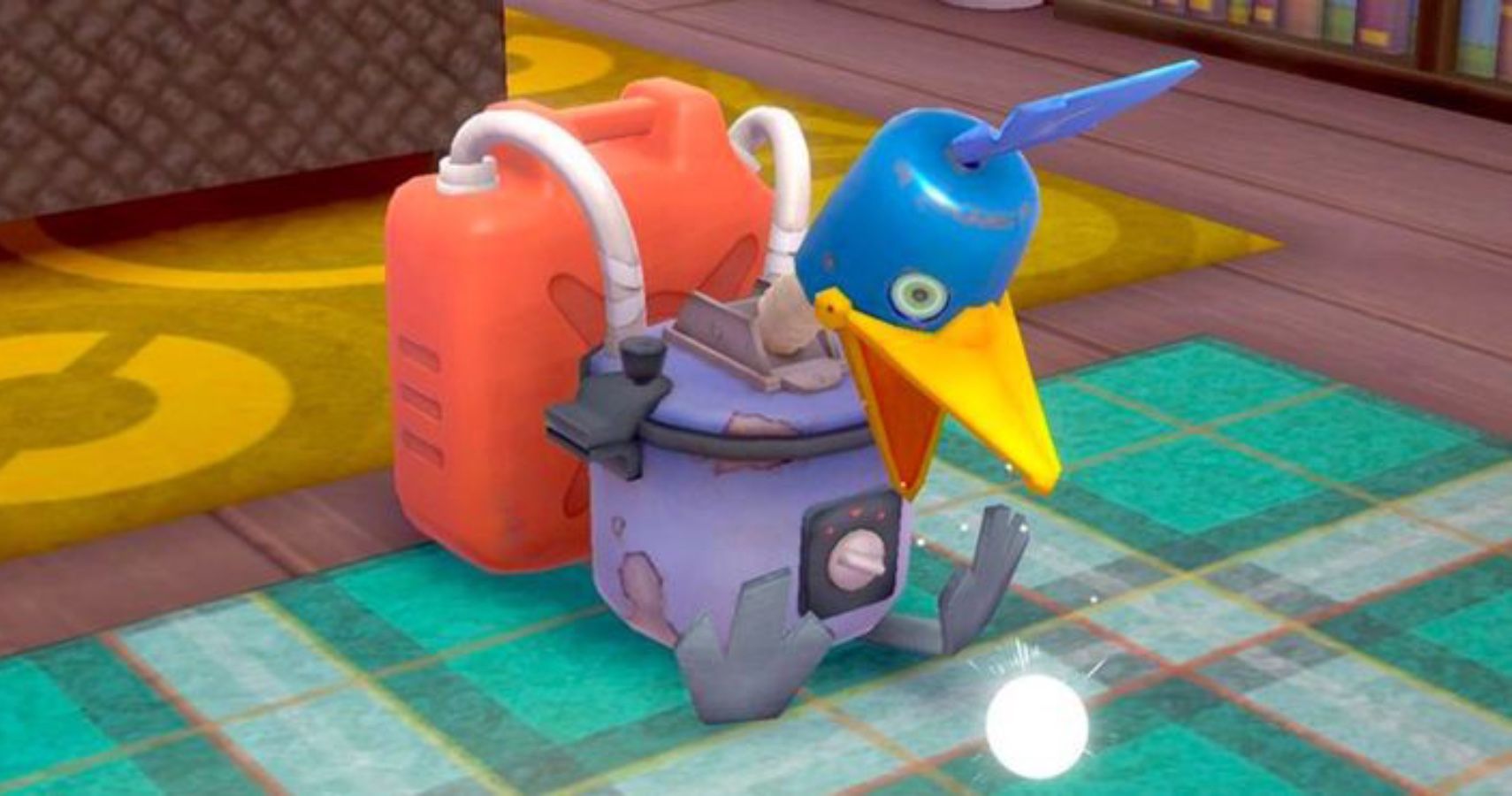 Cram-o-matic robot from pokemon.