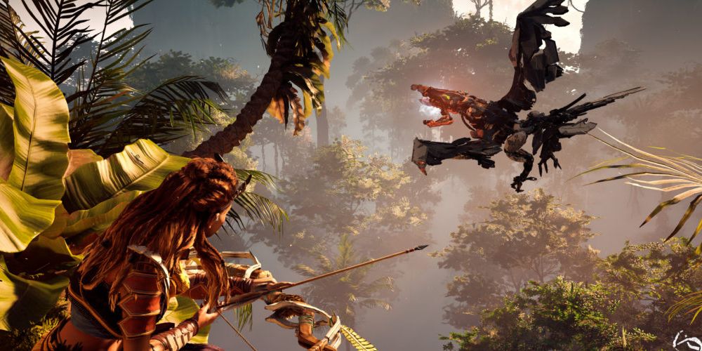 horizon zero dawn Glinthawk