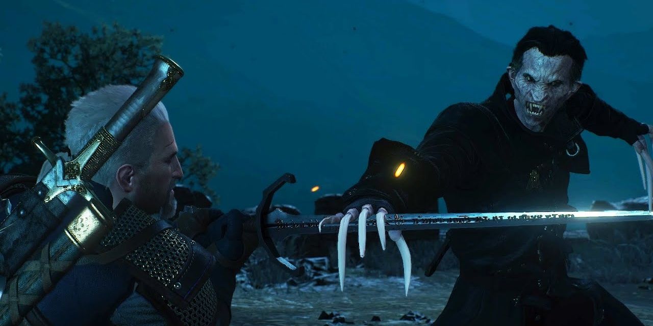 Witcher 3 Higher Vampire Fight