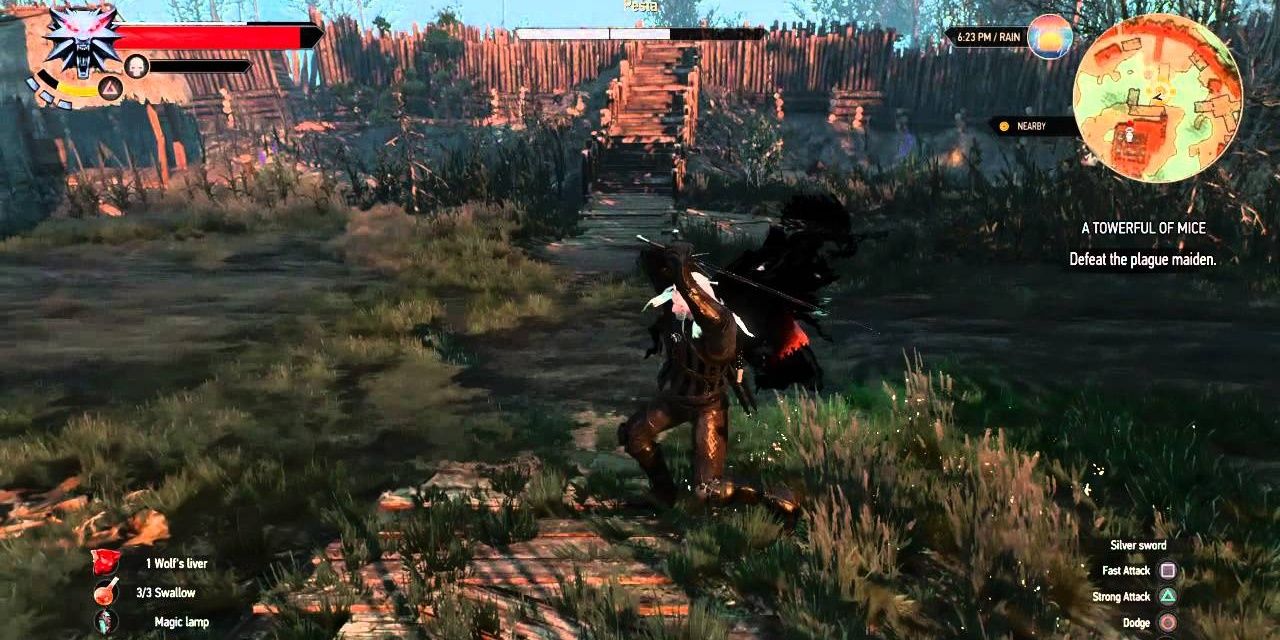 Plague Maiden Pesta Witcher 3
