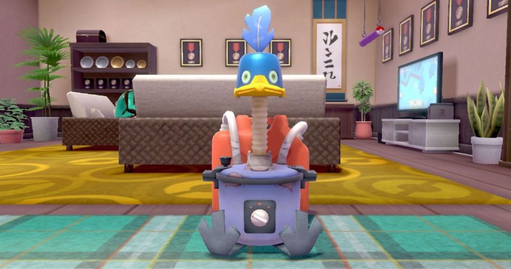 Cram-o-matic robot from pokemon.