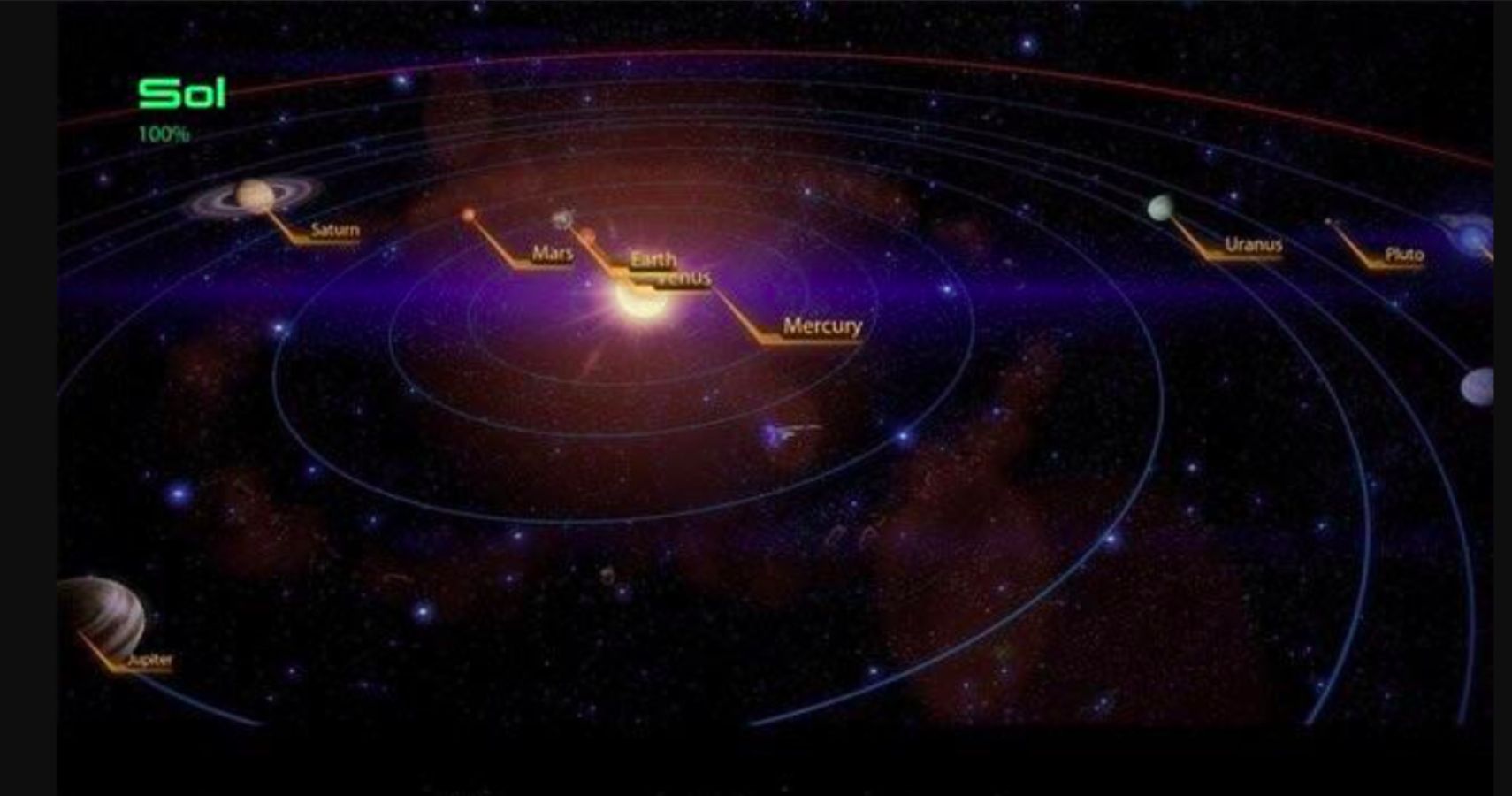 solar system mass effect