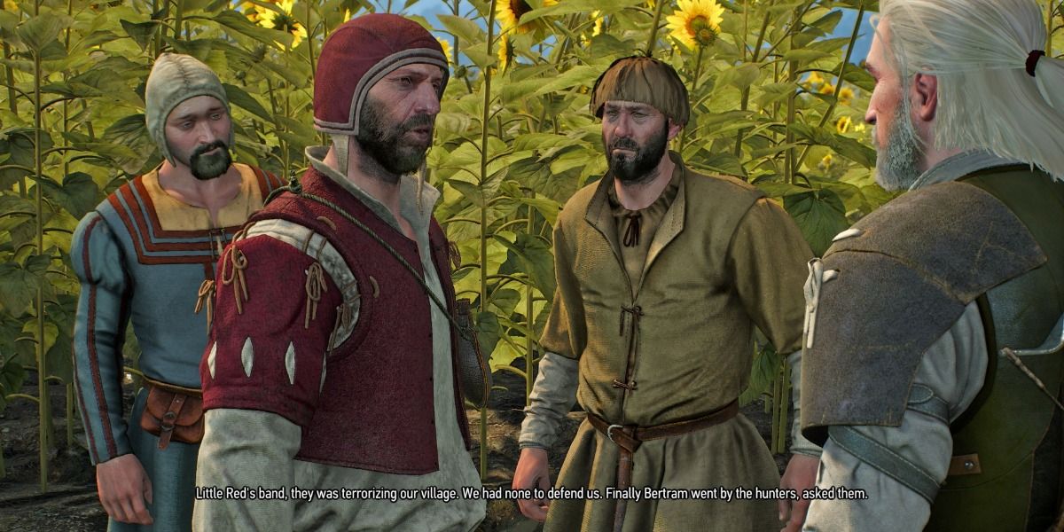 witcher 3 little red villagers