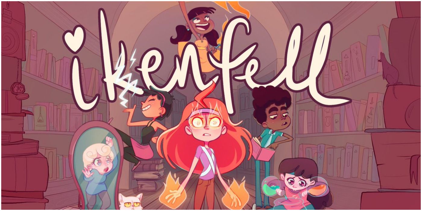 ikenfell art with title logo