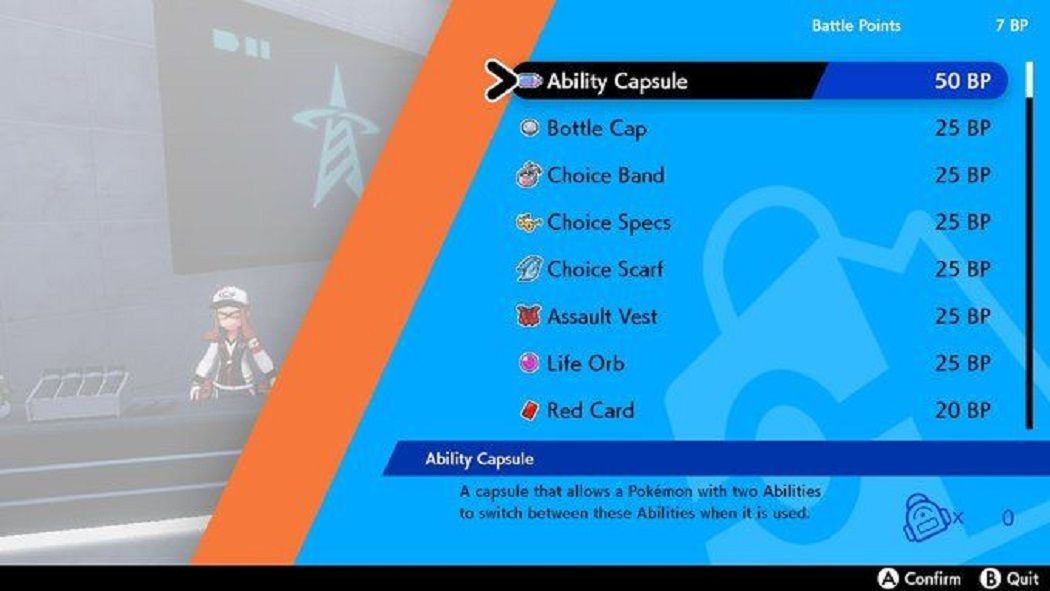 7- Pokémon Sword Shield Ability Capsule