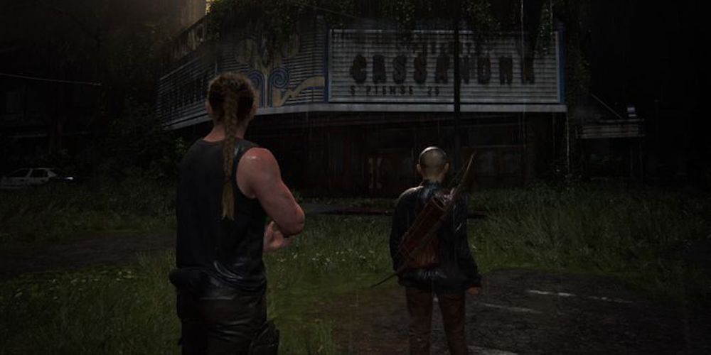Abby and lev last of us Part II at the theater Seattle Day 3