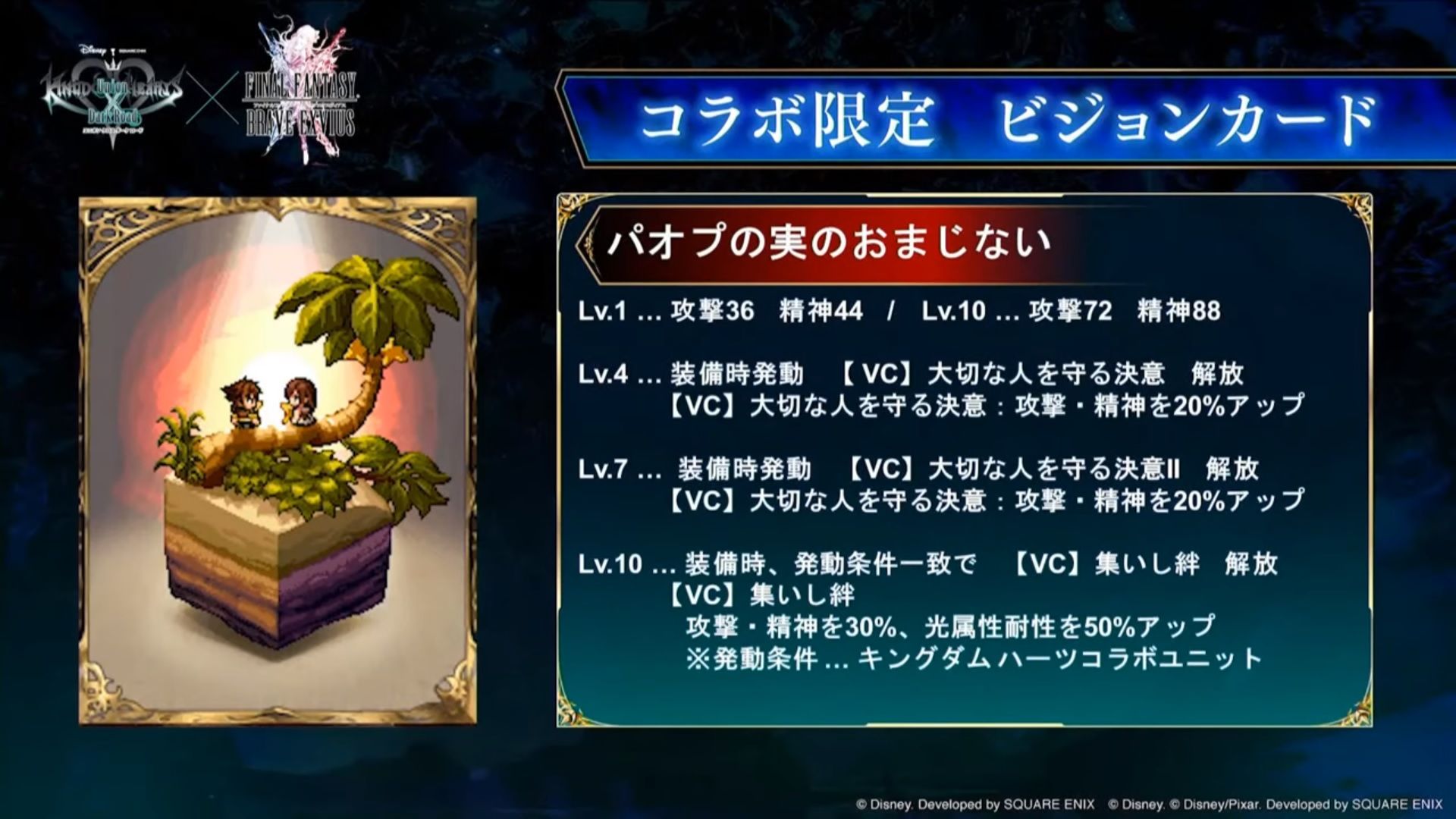 Brave Exvius Kingdom Hearts Paopu Final Fantasy