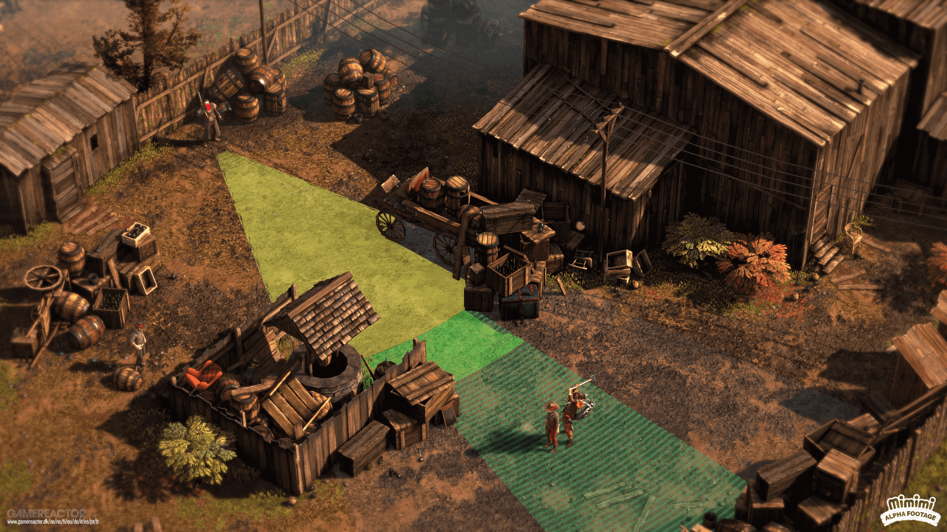 Desperados 3 Gameplay Cone detection