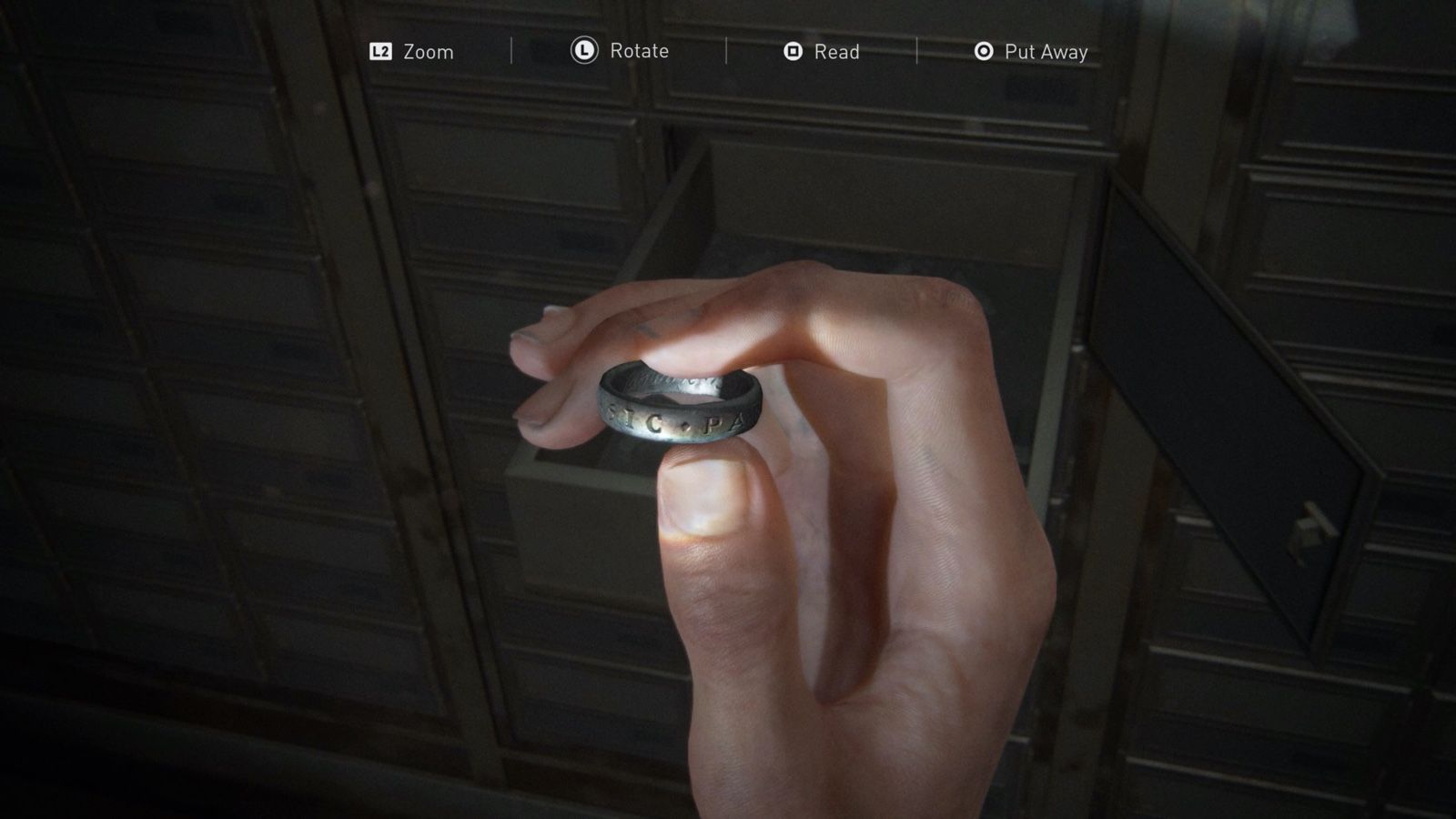 Drake's Ring in The Last of Us Part 2
