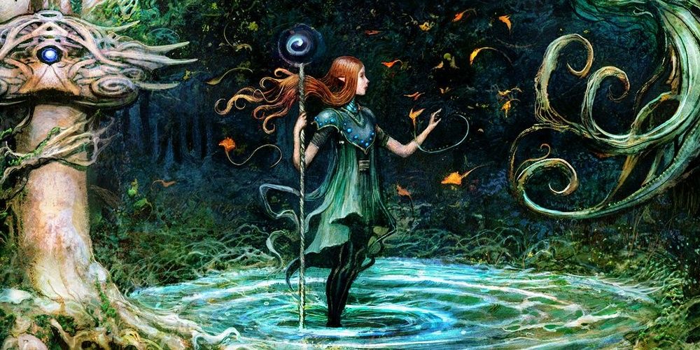 Growth Spiral by Seb Mckinnon Magic The Gathering