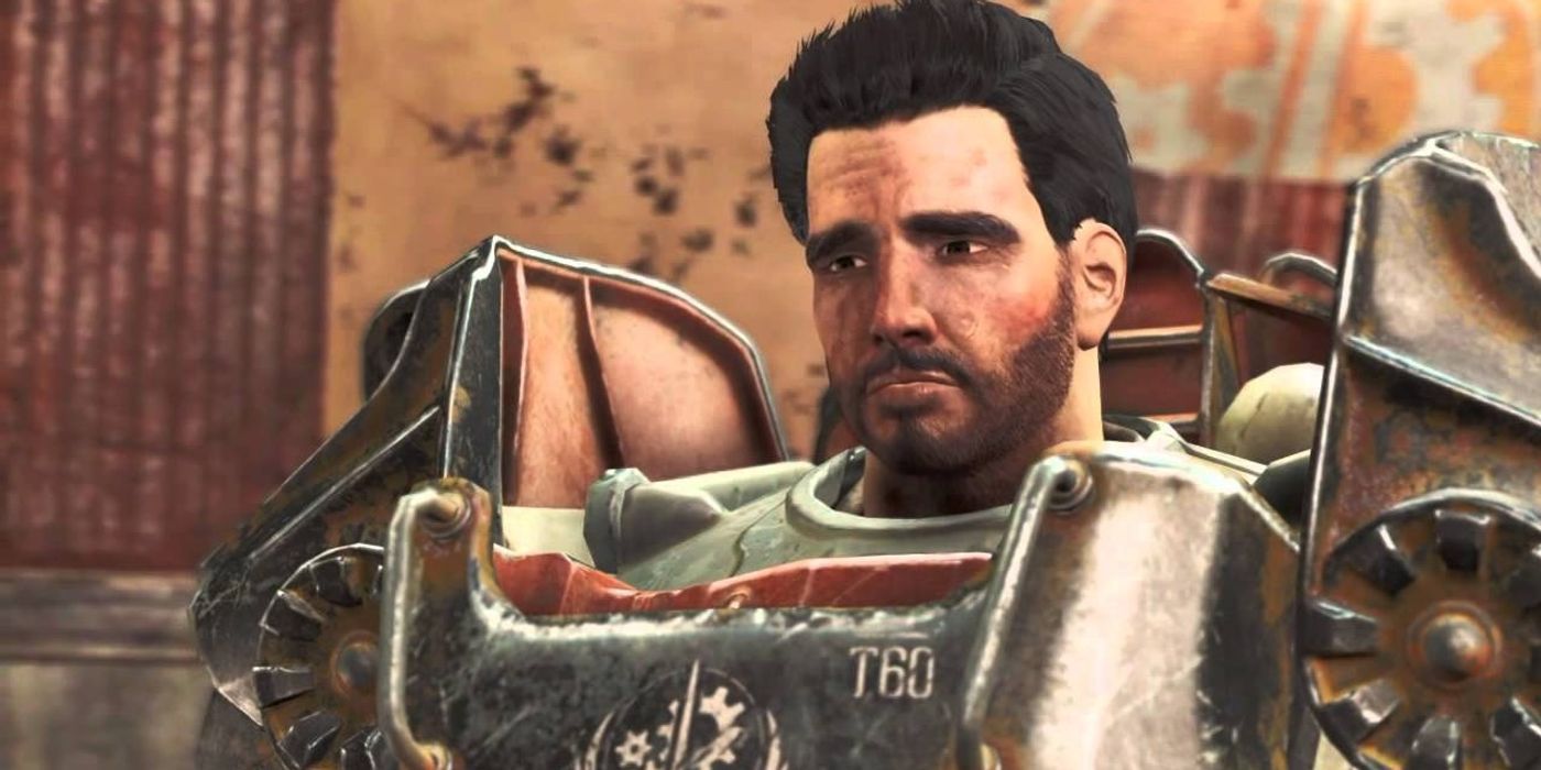 paladin danse looking sad, fallout 4