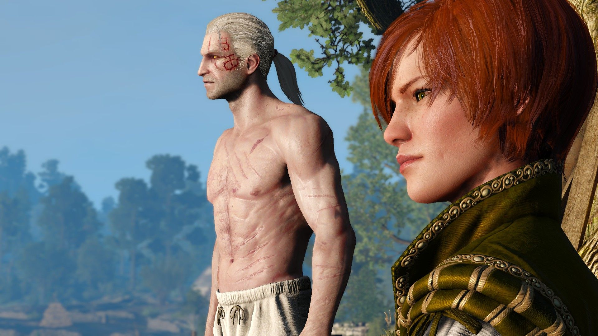 Geralt and Shani
