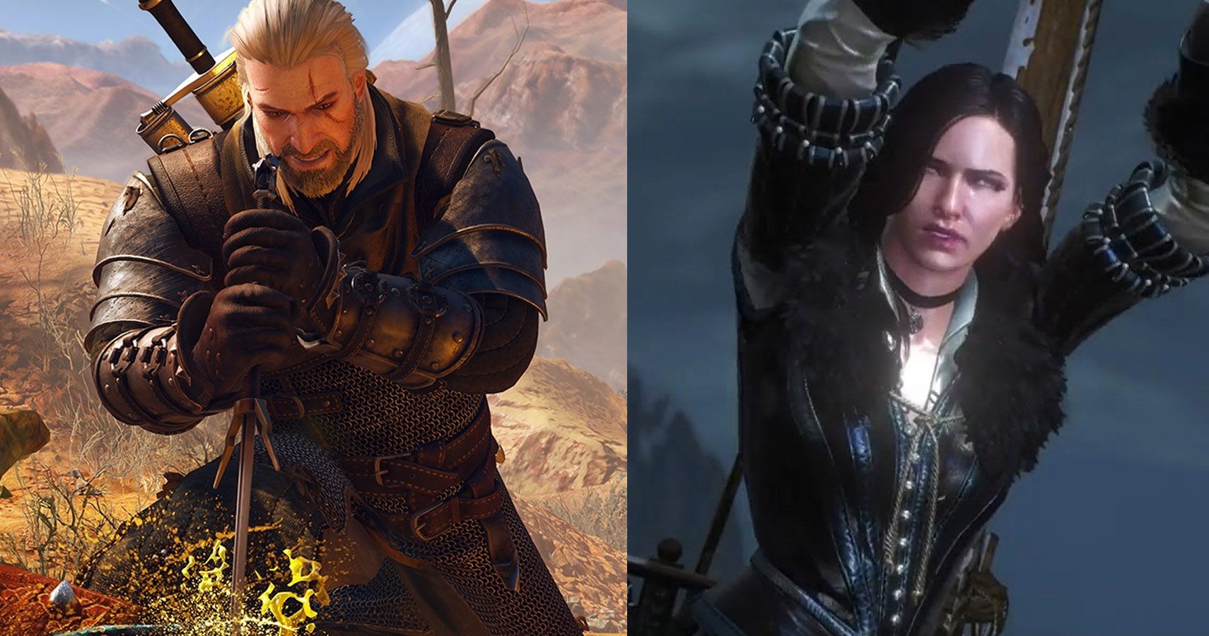 Geralt v Yennefer