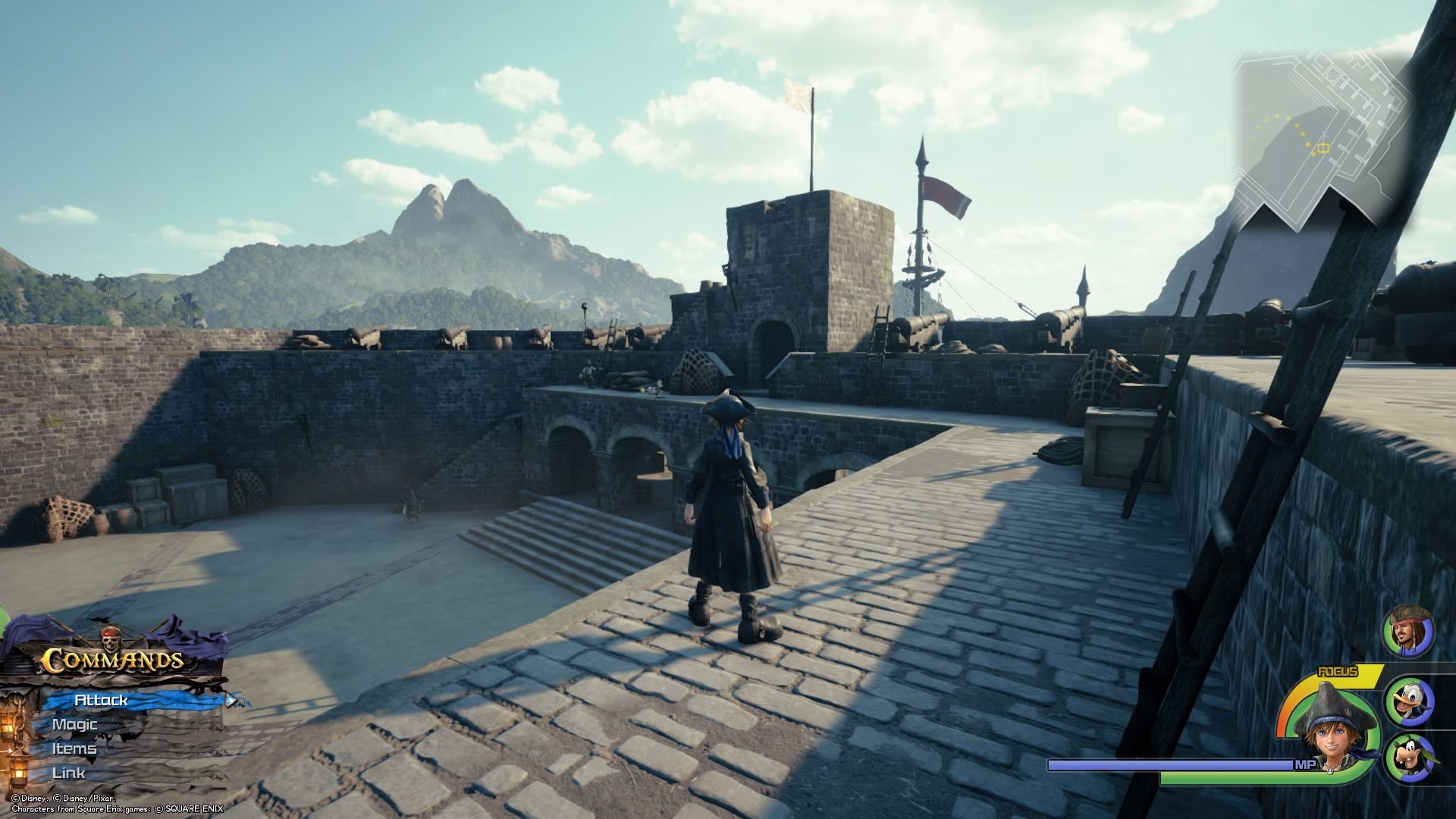 Kingdom Hearts 3 Port Royal Fort Charles