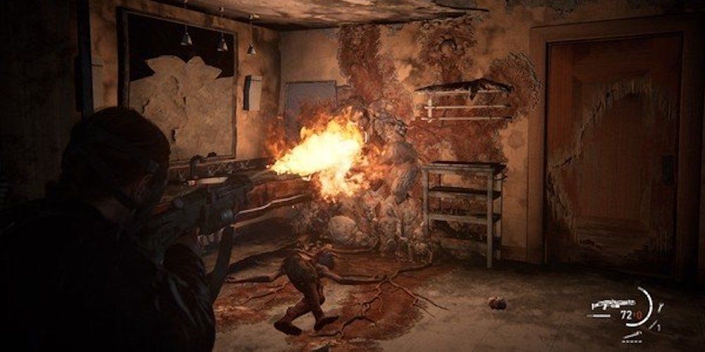 Last of us Part II flamethrower