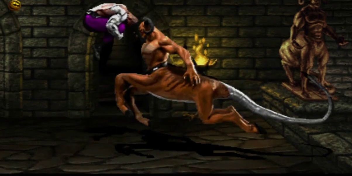 Motaro grabbing Jax in the air