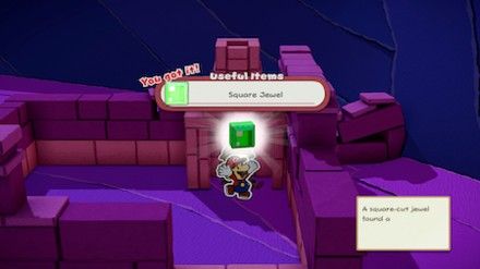 Paper Mario Square jewel