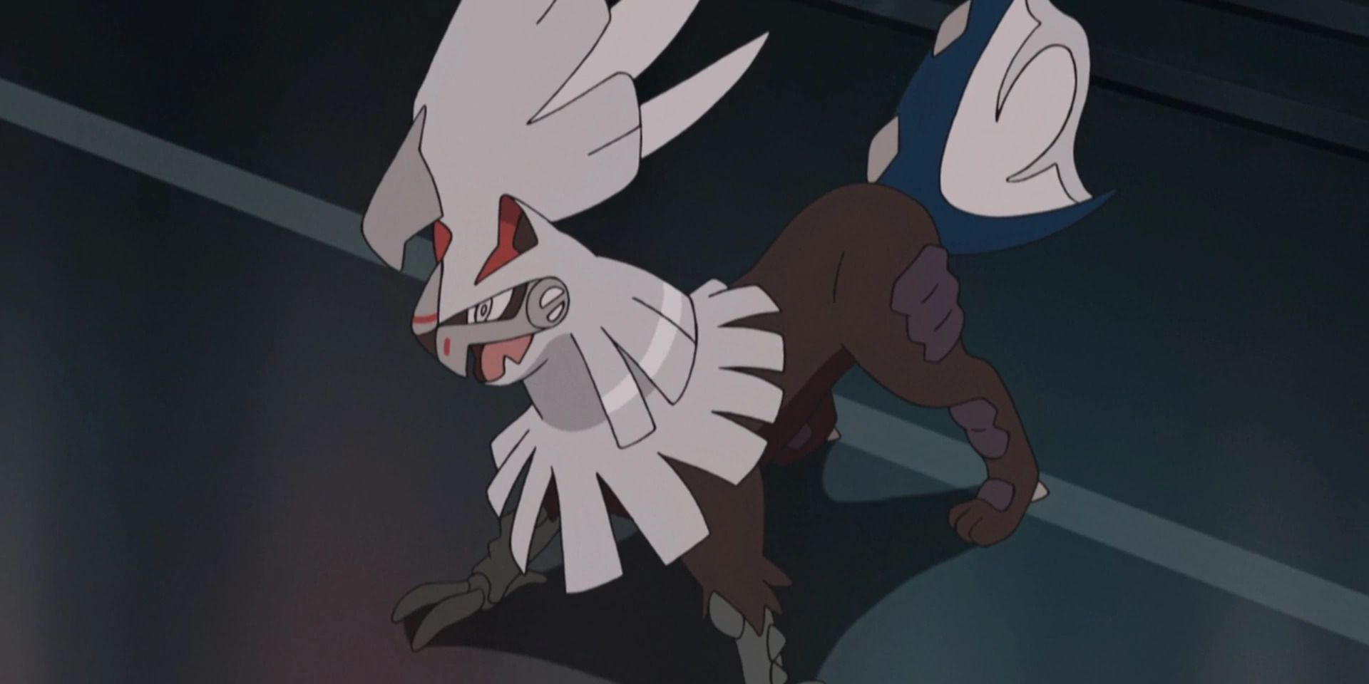 Gladion's Silvally prepares to battle in the Pokemon Anime.