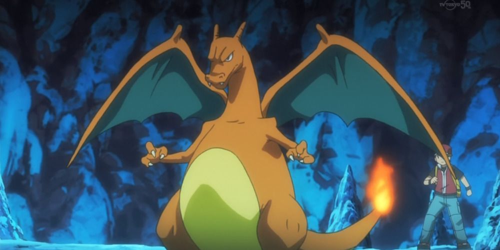 Pokemon Origins Anime Red's Charizard