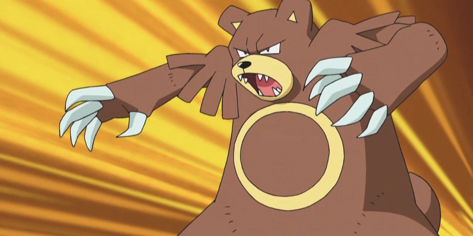 Ursaring Pokemon from anime