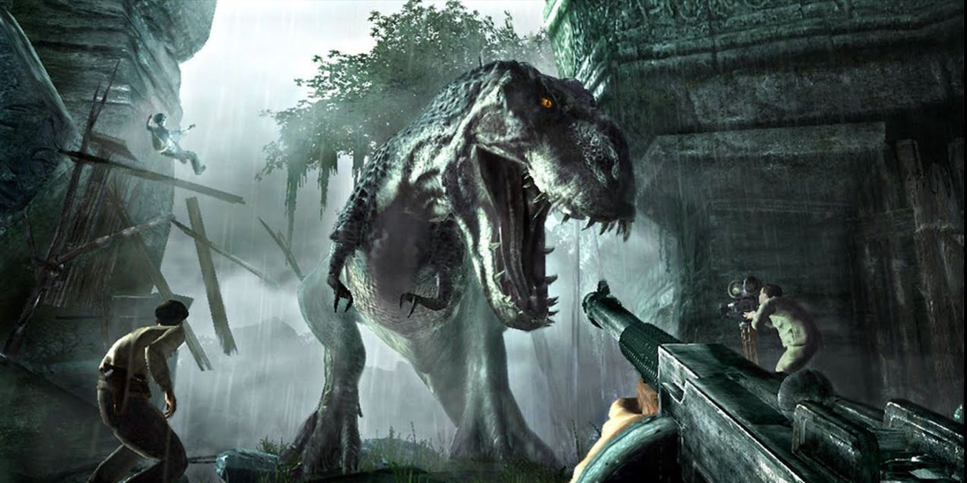 V-Rex Battle From King Kong