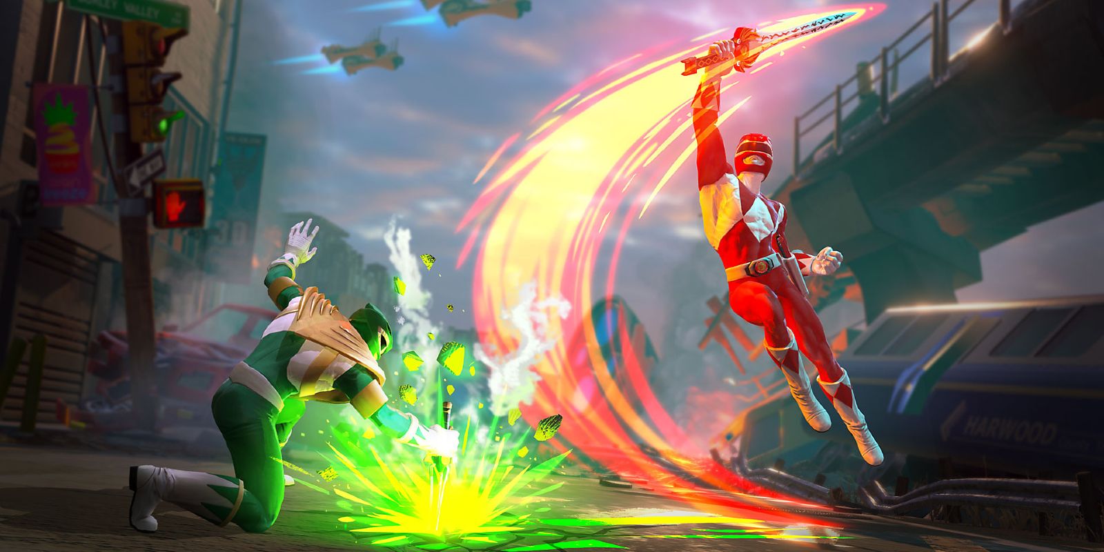Red Ranger VS Green Ranger