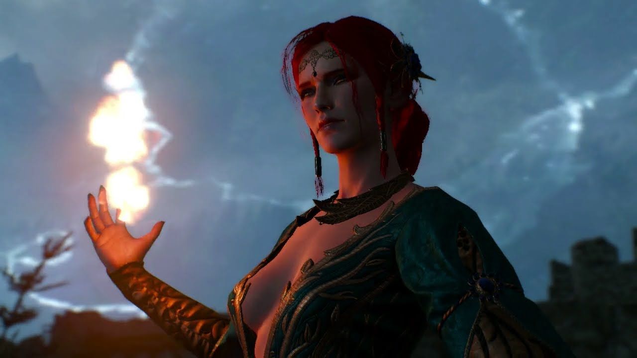 Triss fire spell