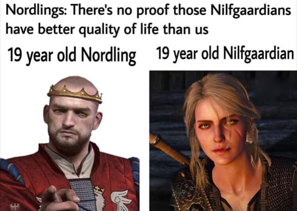 Witcher 3 Aging Inconsistencies