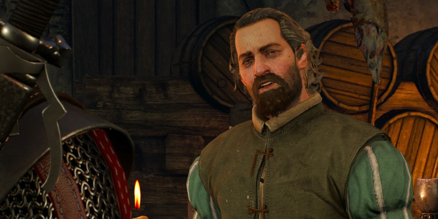 Witcher 3 Black Pearl Quest Nidas Talks About His Wife