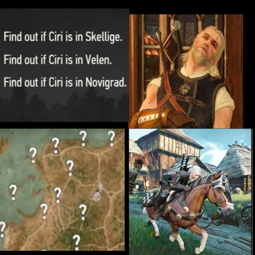 Witcher 3 The Question Marks Take Priority Meme