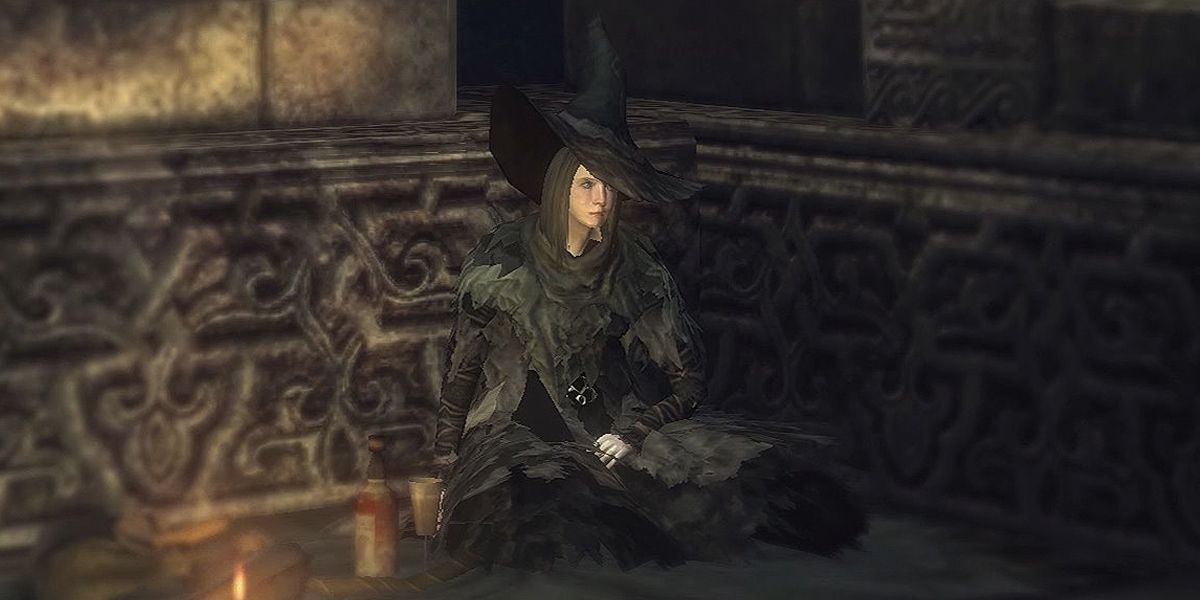 Yuria sat in the Nexus in Demon's Souls