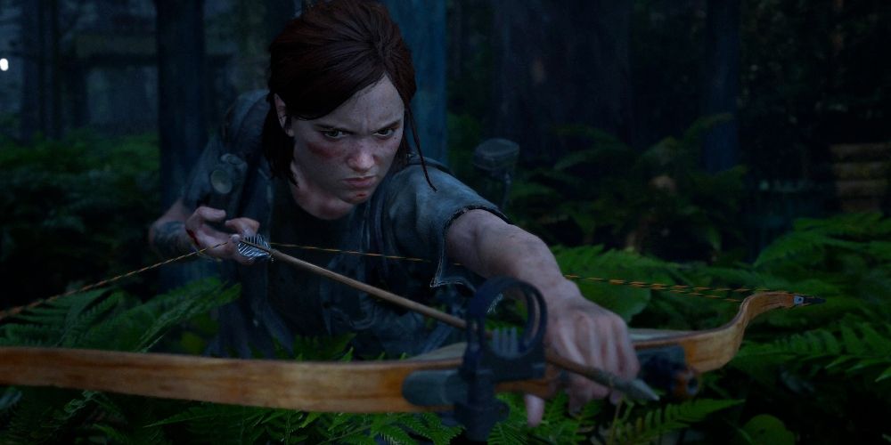 Ellie and her bow