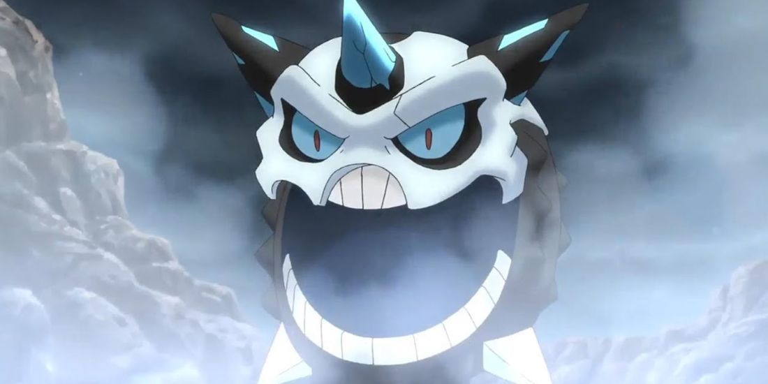 glalie with mouth open