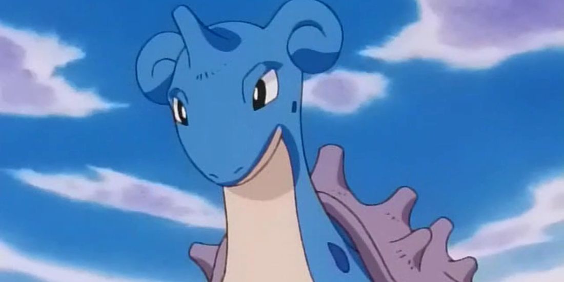 lapras anime close up