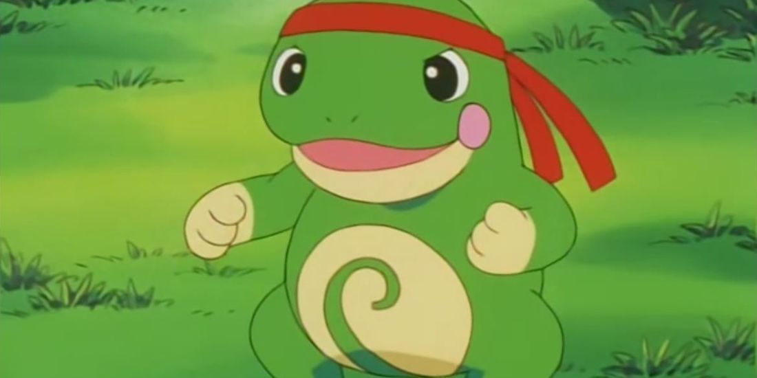 A Politoed in the Pokemon anime