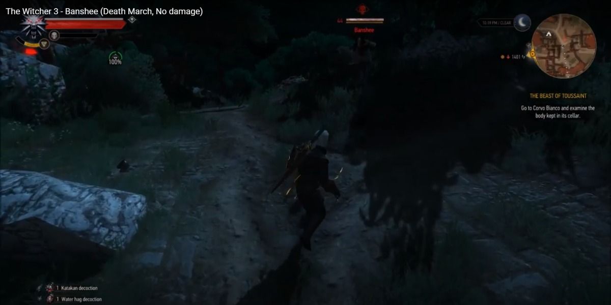 witcher 3 banshee trouble
