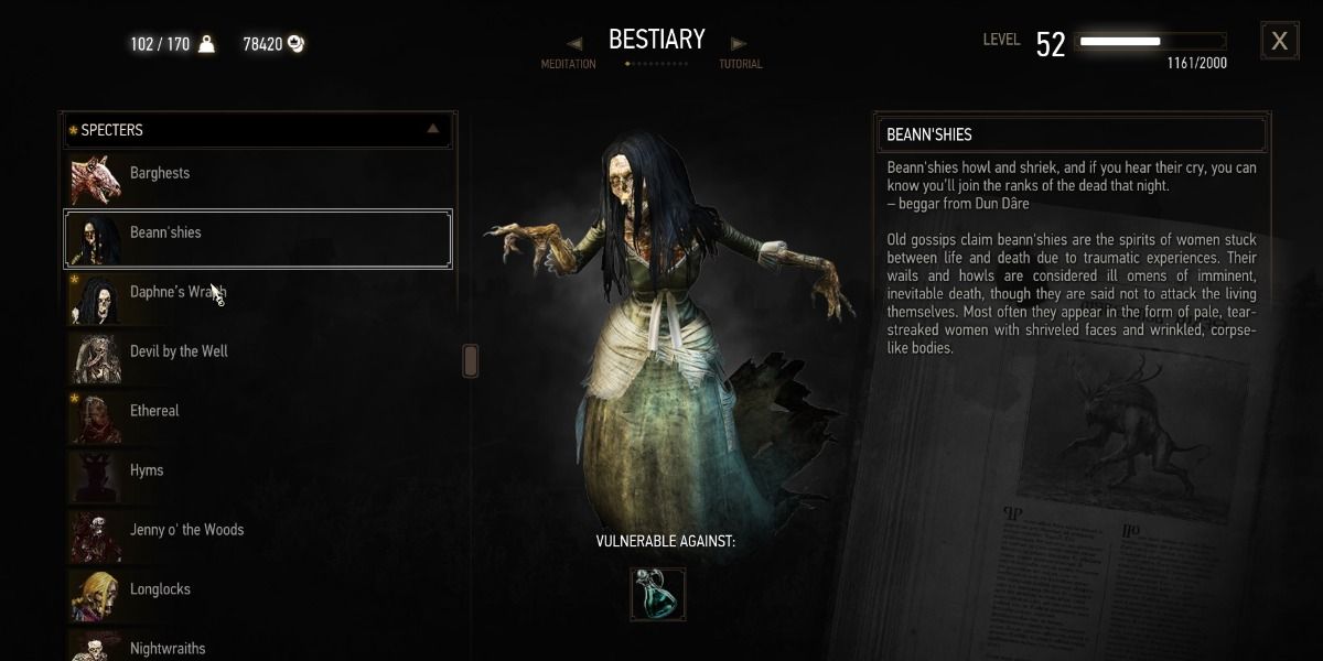 witcher 3 banshee