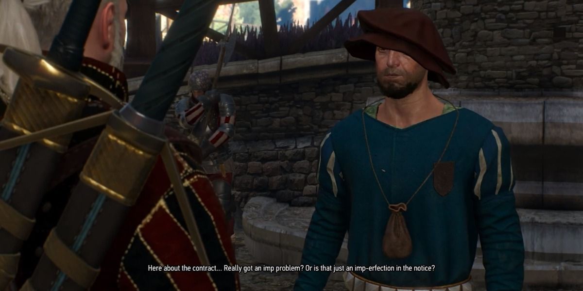 witcher 3 imp contract