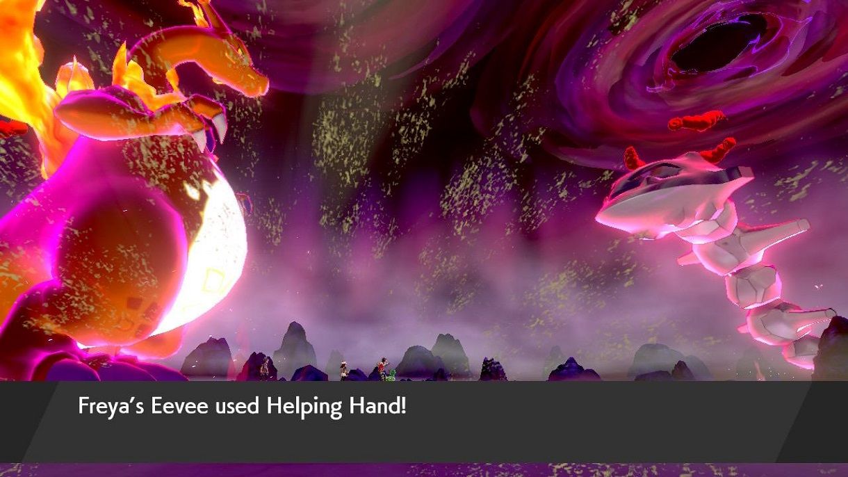 3- Pokémon Sword & Shield Helping Hand