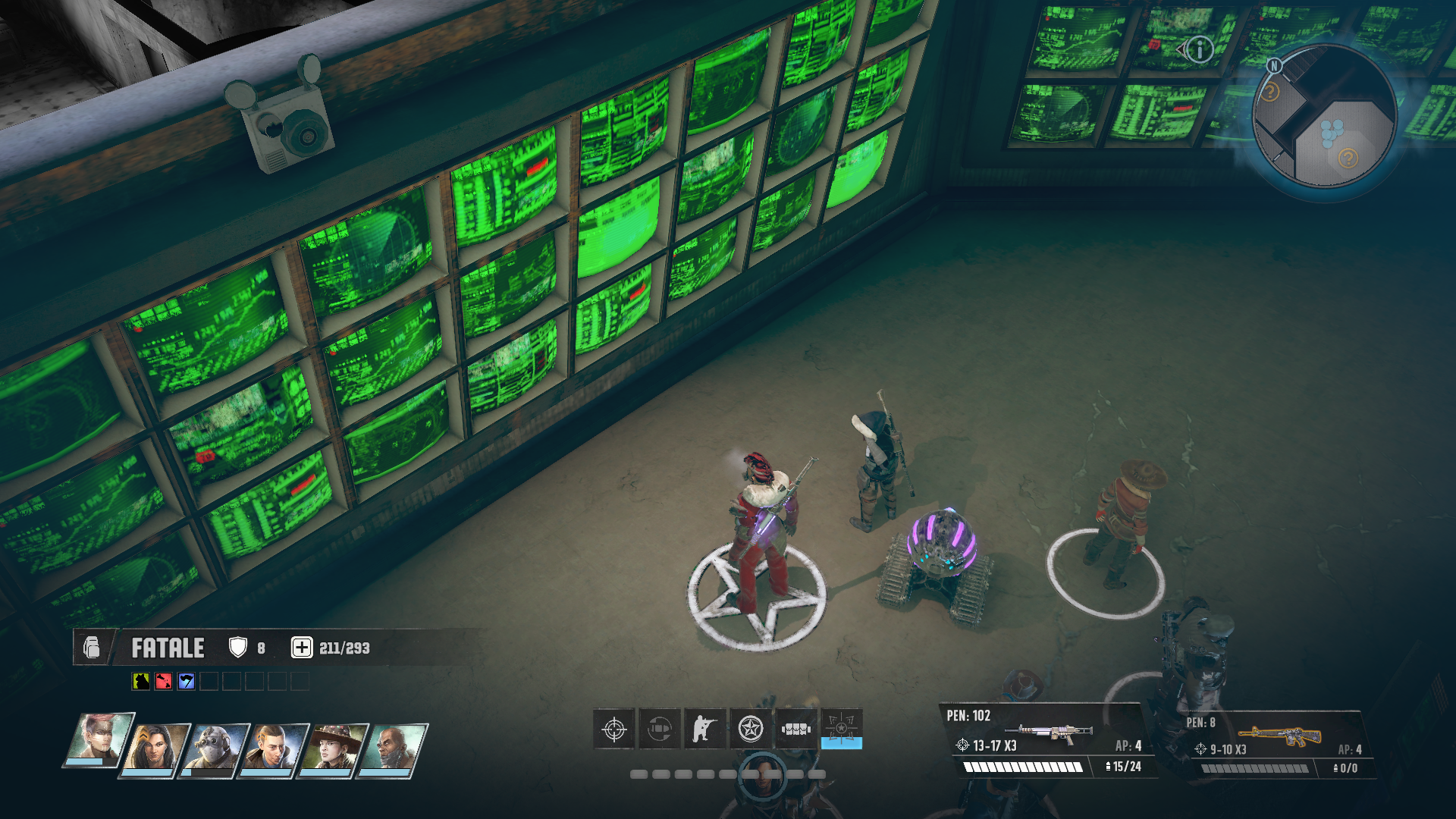 Control Center In The Ranger Base In Wasteland 3