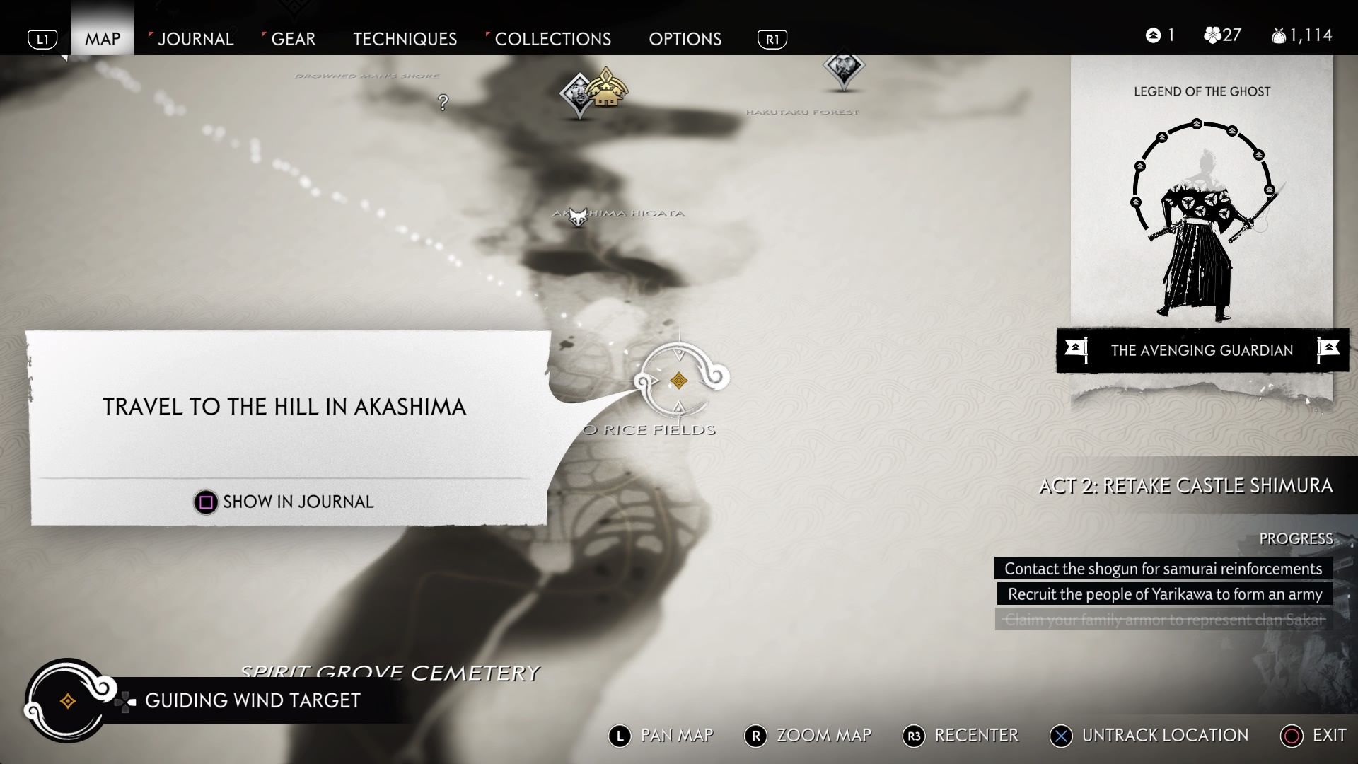 Ghost of Tsushima Akashima Gosaku's Armor Location