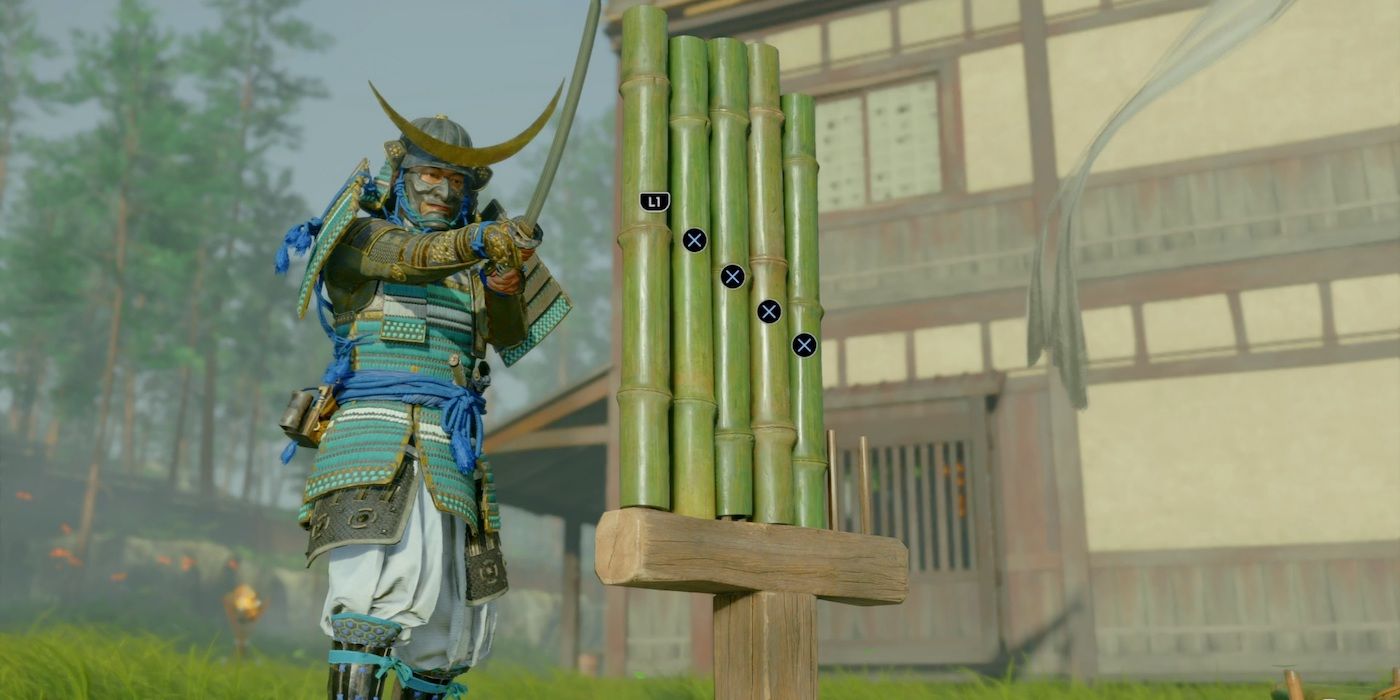 Bamboo challenge ghost of tsushima