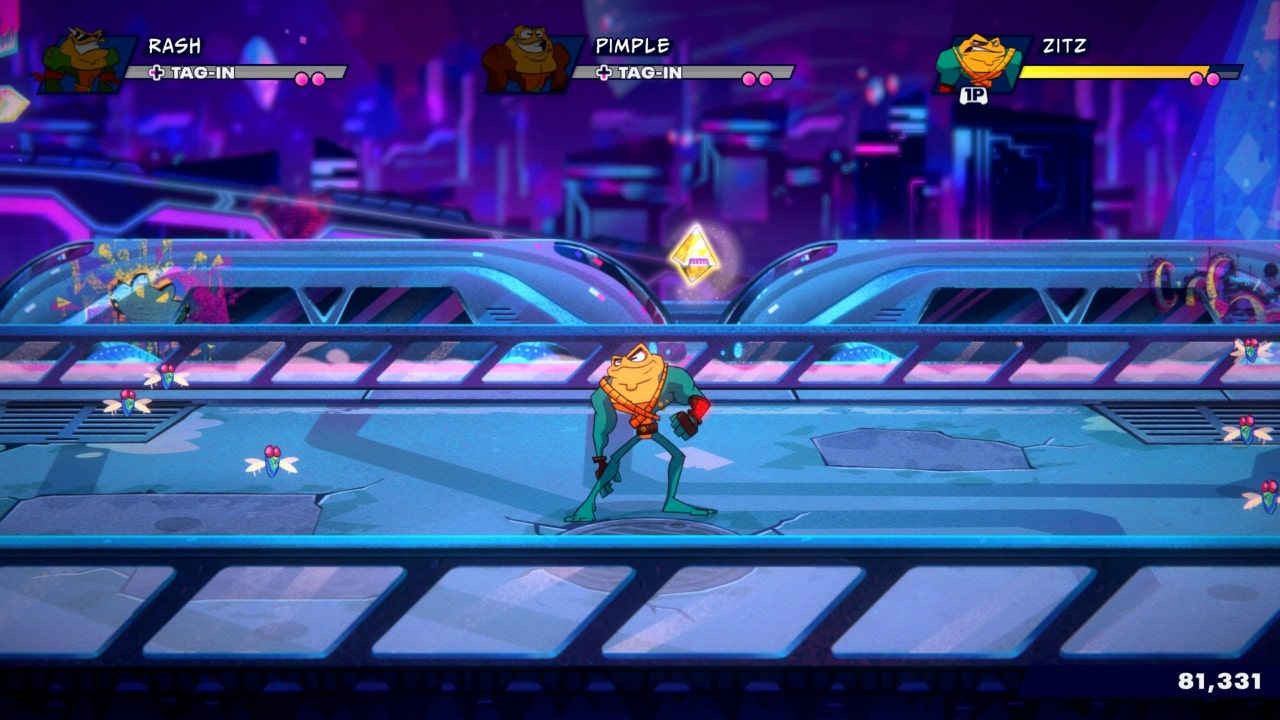 Battletoads Act 1 Stage 1 Collectible 1