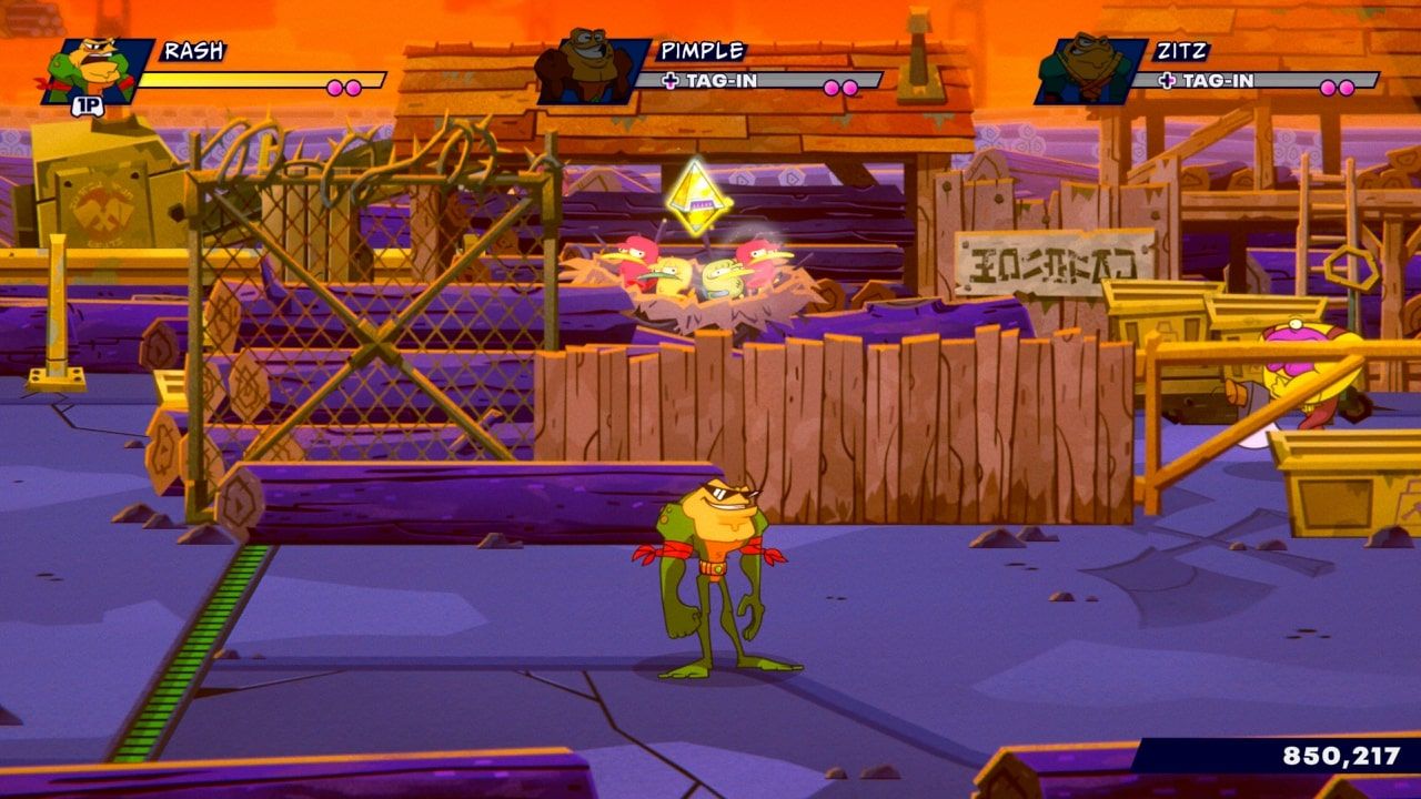 Battletoads Act 2 Stage 2 Collectible 8